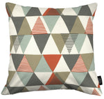 Load image into Gallery viewer, McAlister Textiles Vita Cotton Print Burnt Orange Cushion Cushions and Covers Cover Only 43cm x 43cm 
