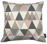 Load image into Gallery viewer, McAlister Textiles Vita Cotton Print Blush Pink Cushion Cushions and Covers Cover Only 43cm x 43cm 
