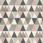Load image into Gallery viewer, McAlister Textiles Vita Cotton Print Blush Pink Fabric Fabrics 1 Metre 
