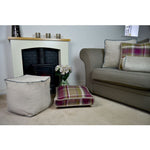 Load image into Gallery viewer, McAlister Textiles Deluxe Velvet Beige Mink Box Cushion 43cm x 43cm x 3cm Box Cushions 
