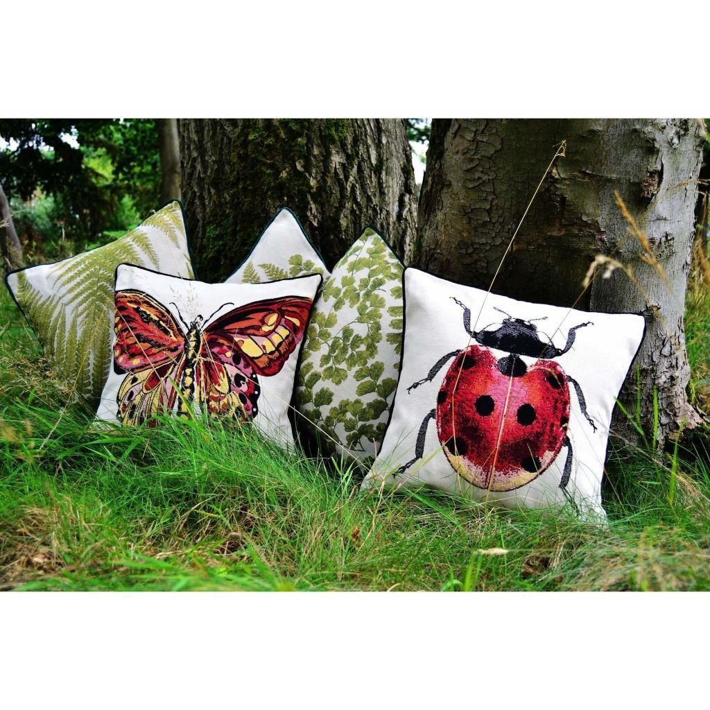 McAlister Textiles Bug's Life Butterfly Cushion Cushions and Covers 