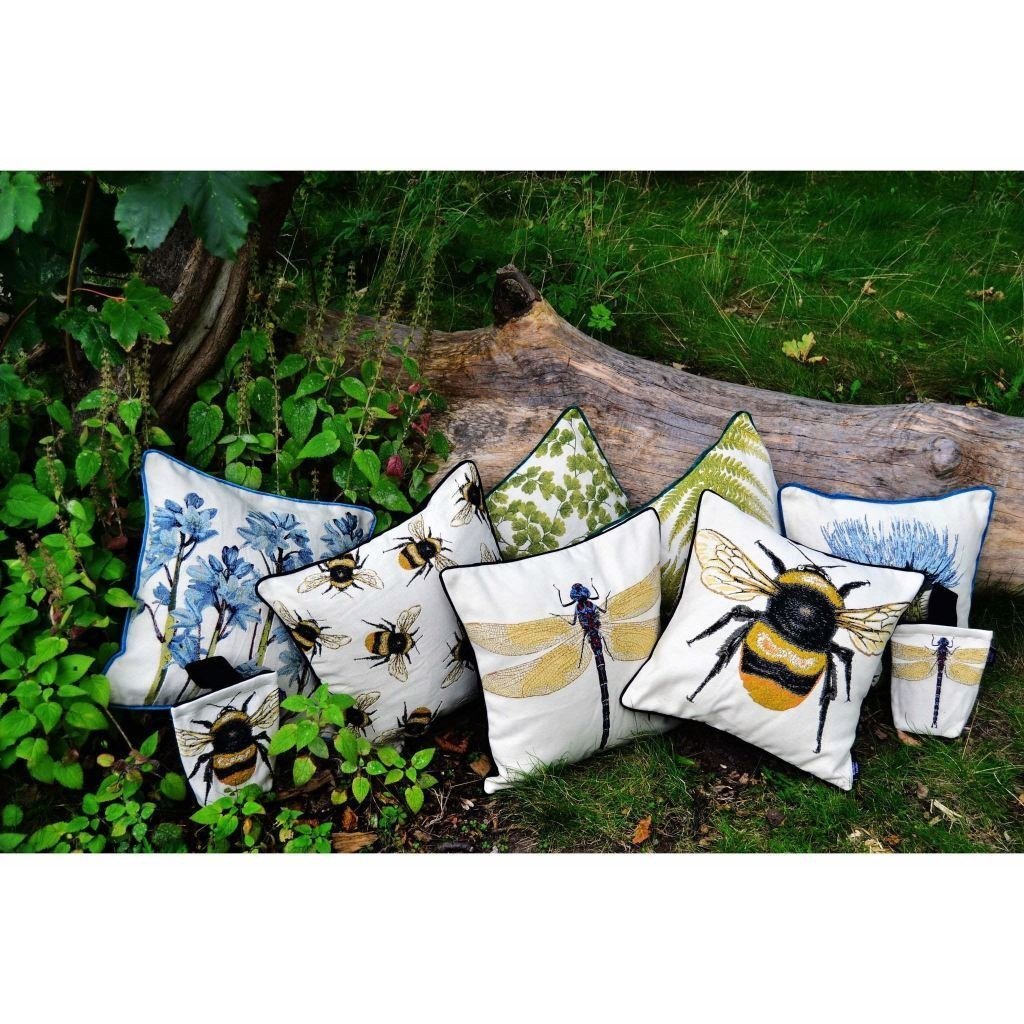 McAlister Textiles Bug's Life Queen Bee Cushion Cushions and Covers 