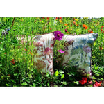 Load image into Gallery viewer, McAlister Textiles Wildflower Burnt Orange Linen Cushion Cushions and Covers 
