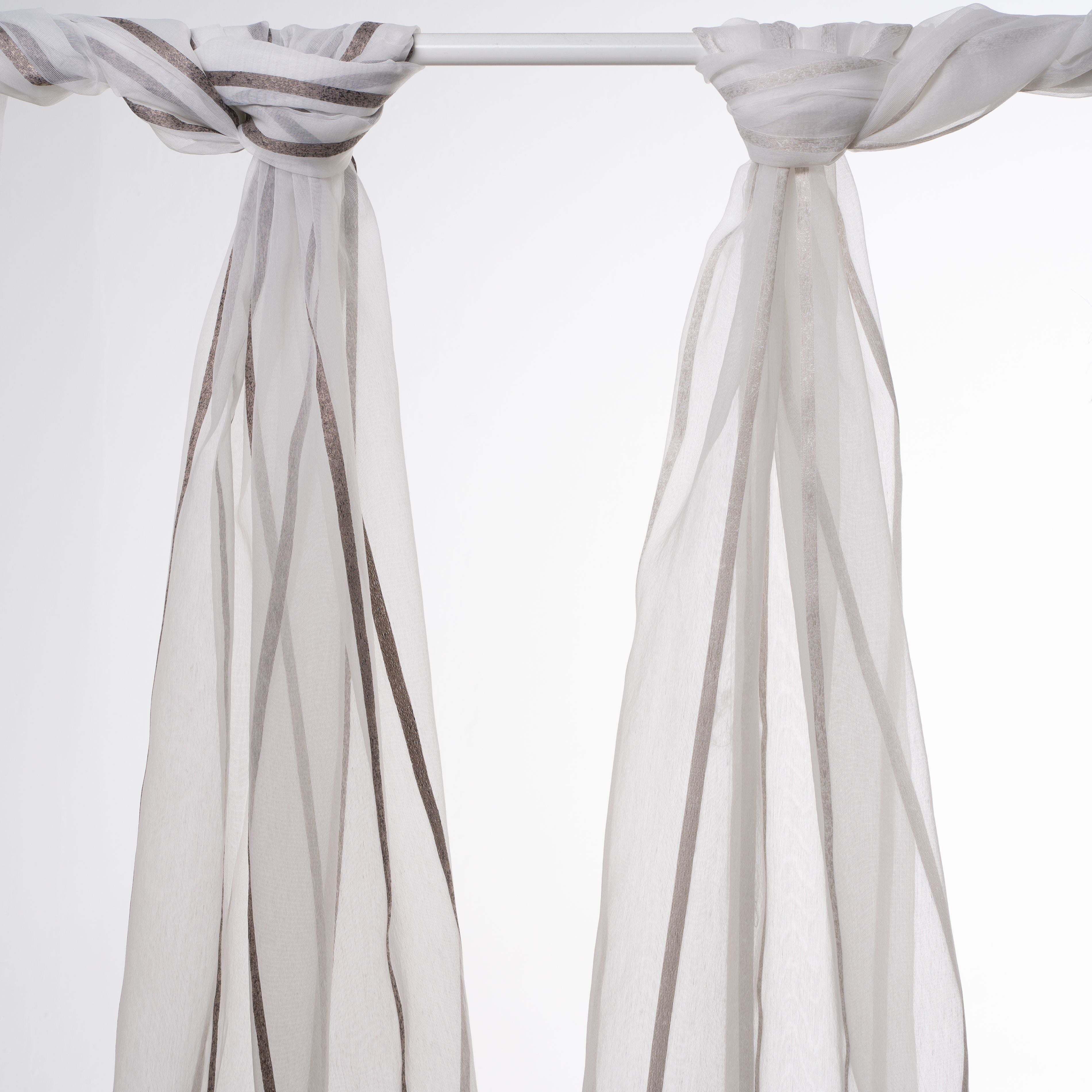 Timeless Natural Wide Width Voile Curtain Fabric