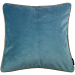 Load image into Gallery viewer, McAlister Textiles Matt Duck Egg Blue Velvet Cushion Cushions and Covers Cover Only 43cm x 43cm 
