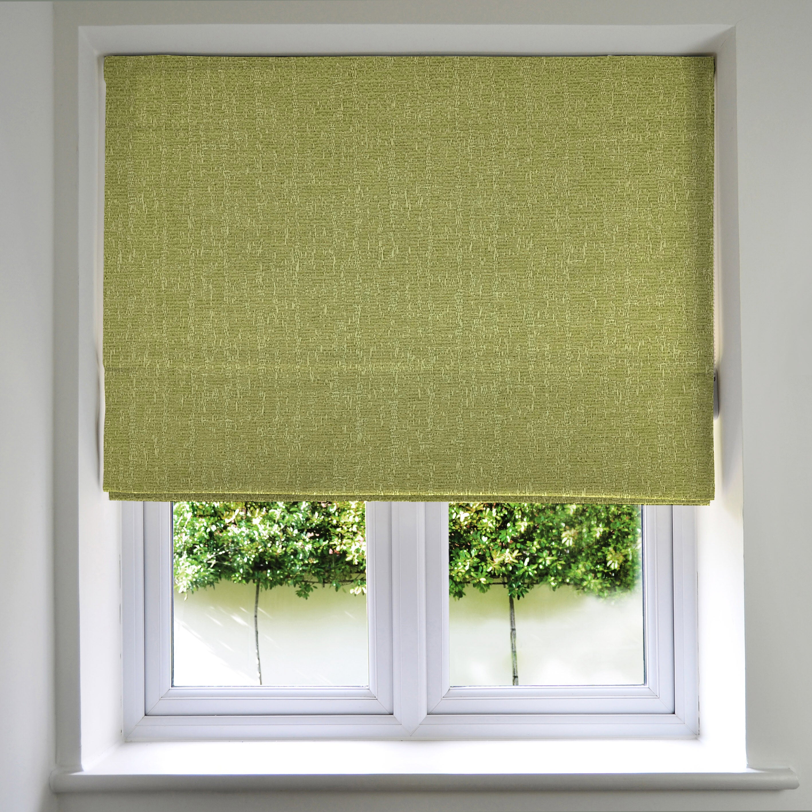 Eternity Sage Green Roman Blinds