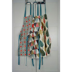 Load image into Gallery viewer, McAlister Textiles Magda Burnt Orange Cotton Print Apron Kitchen Accessories
