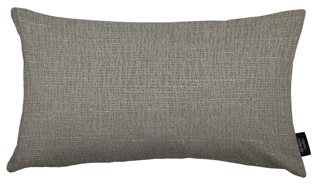 McAlister Textiles Linea Grey Plain Pillow Pillow Cover Only 50cm x 30cm