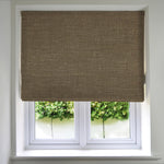 Load image into Gallery viewer, Harmony Mocha Textured Roman Blinds
