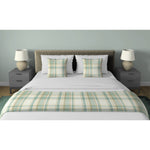 Load image into Gallery viewer, McAlister Textiles Heritage Duck Egg Blue Tartan Home Decor Design Set 
