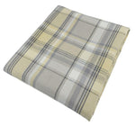 Load image into Gallery viewer, McAlister Textiles Heritage Yellow + Grey Tartan Table Runner Throws and Runners Table Runner (30cm x 200cm) 
