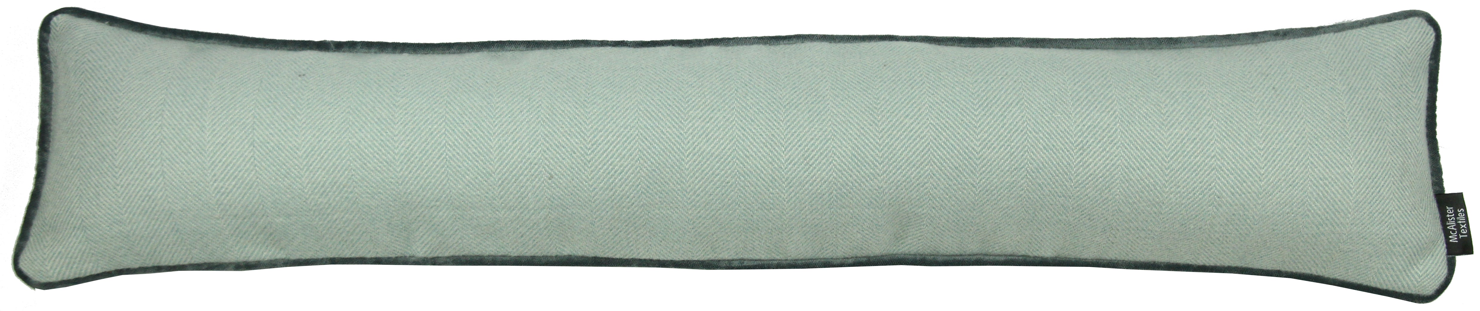Herringbone Boutique Duck Egg Blue Draught Excluder