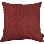 Load image into Gallery viewer, McAlister Textiles Herringbone Red Cushion Cushions and Covers Cover Only 43cm x 43cm 

