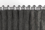 Load image into Gallery viewer, McAlister Textiles Highlands Textured Plain Charcoal Grey Curtains Tailored Curtains 
