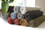 Load image into Gallery viewer, McAlister Textiles Highlands Rustic Plain Blue Fabric Fabrics 
