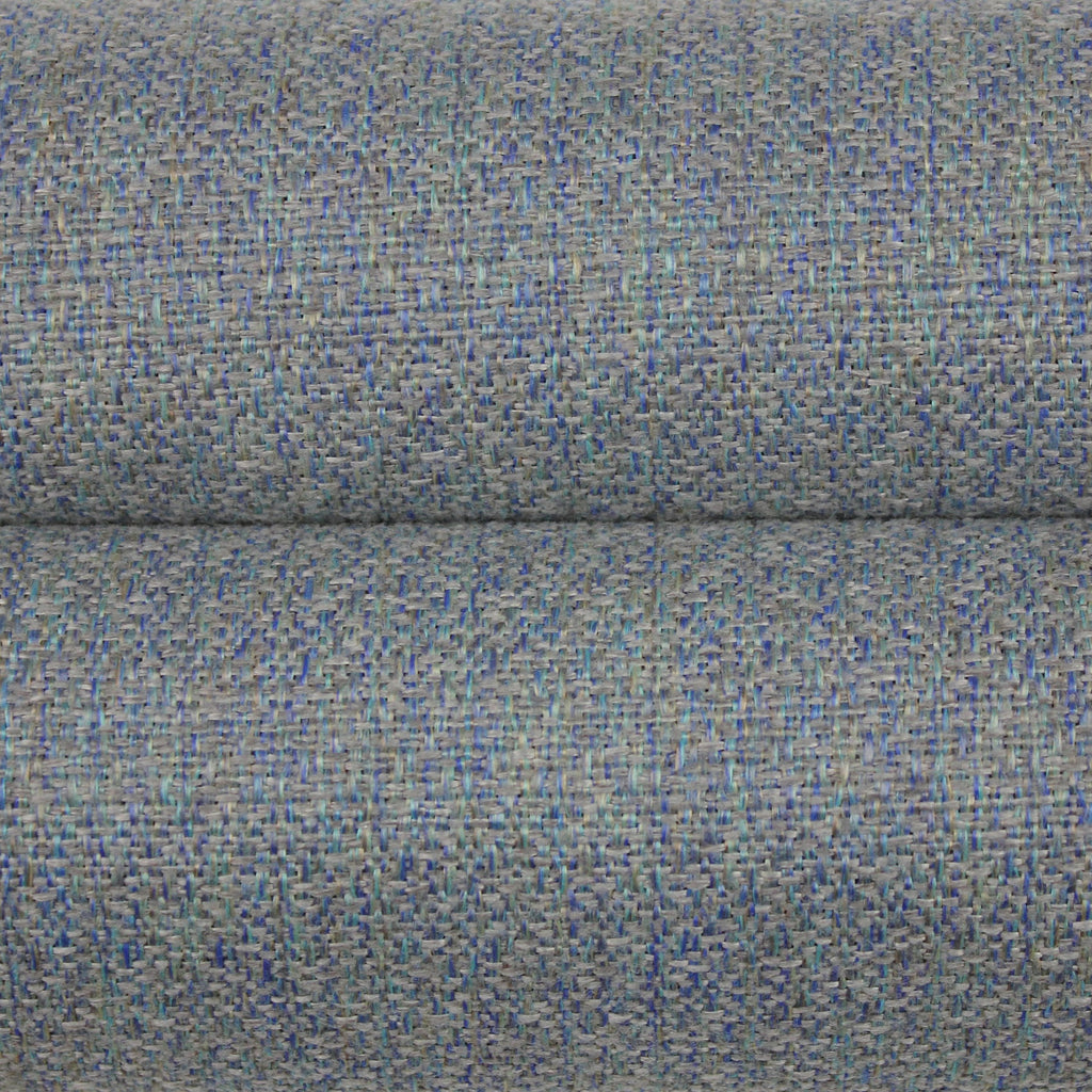McAlister Textiles Highlands Rustic Plain Blue Fabric Fabrics 