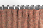 Load image into Gallery viewer, McAlister Textiles Highlands Textured Plain Terracotta Curtains Tailored Curtains 
