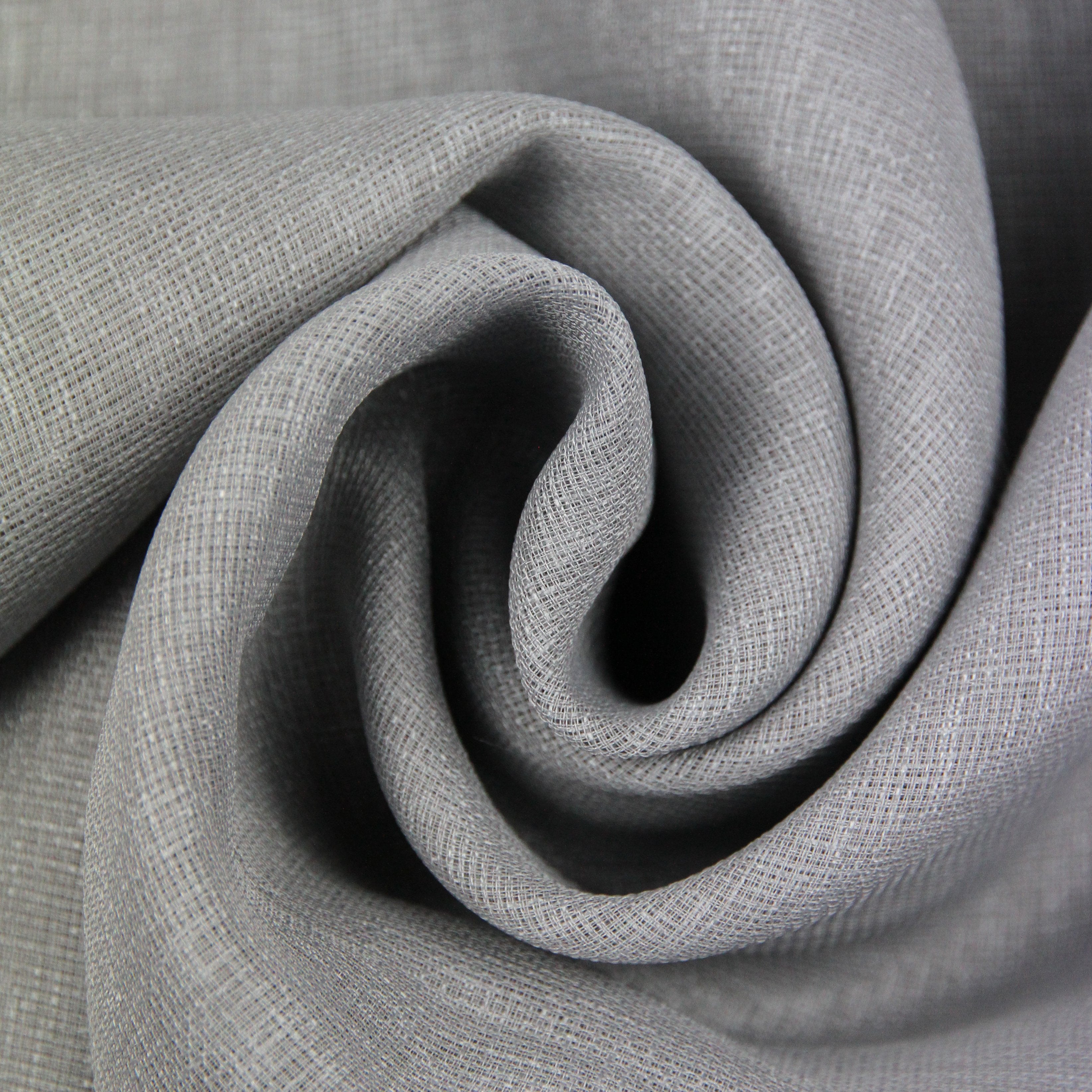 McAlister Textiles Momentum Voile Silver Grey Curtain Fabric Fabrics 