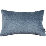 Load image into Gallery viewer, McAlister Textiles Pebble Quilted Dark Blue Velvet Cushion Cushions and Covers Cover Only 50cm x 30cm 
