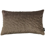 Load image into Gallery viewer, McAlister Textiles Pebble Quilted Mocha Brown Velvet Pillow Pillow Cover Only 50cm x 30cm 
