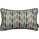 Load image into Gallery viewer, McAlister Textiles Lotta Blush Pink + Grey Cushion Cushions and Covers Cover Only 50cm x 30cm 
