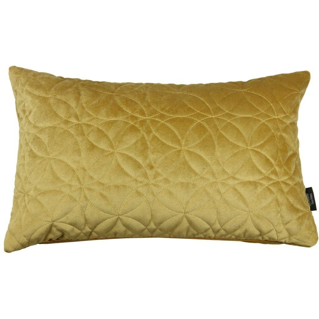 Gold round clearance cushions