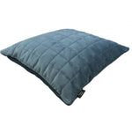 Load image into Gallery viewer, McAlister Textiles Square Quilted Dark Blue Velvet Cushion Cushions and Covers 
