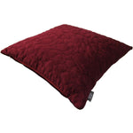 Load image into Gallery viewer, McAlister Textiles Pebble Quilted Wine Red Velvet Cushion Cushions and Covers 
