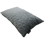 Load image into Gallery viewer, McAlister Textiles Pebble Quilted Silver Grey Velvet Cushion Cushions and Covers 
