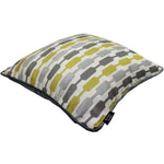 Load image into Gallery viewer, McAlister Textiles Lotta Ochre Yellow + Grey Cushion Cushions and Covers
