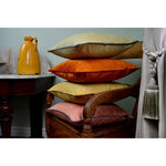 Load image into Gallery viewer, McAlister Textiles Elva Geometric Ochre Yellow Cushion Cushions and Covers 
