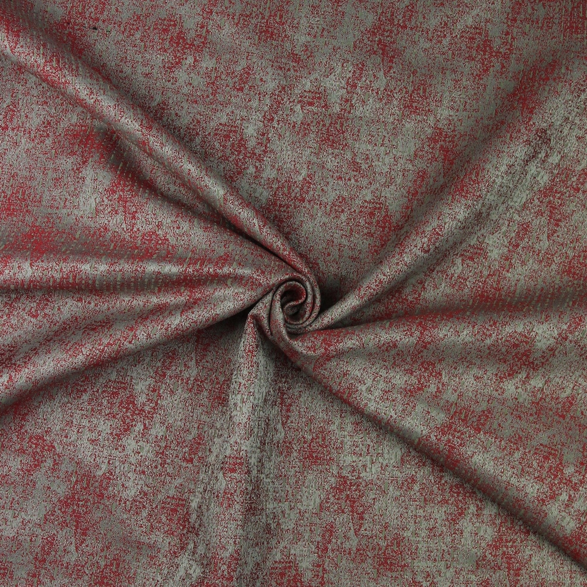 McAlister Textiles Roden Fire Retardant Red Fabric Fabrics 