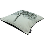 Load image into Gallery viewer, McAlister Textiles Novelty Black + White Tree Velvet Cushion Cushions and Covers 
