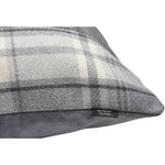 Load image into Gallery viewer, McAlister Textiles Deluxe Tartan Charcoal Grey 66cm x 66cm Floor Cushion Floor Cushions 
