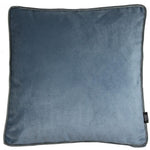 Load image into Gallery viewer, McAlister Textiles Deluxe Large Velvet Petrol Blue Box Cushion 50cm x 50cm x 5cm Box Cushions 
