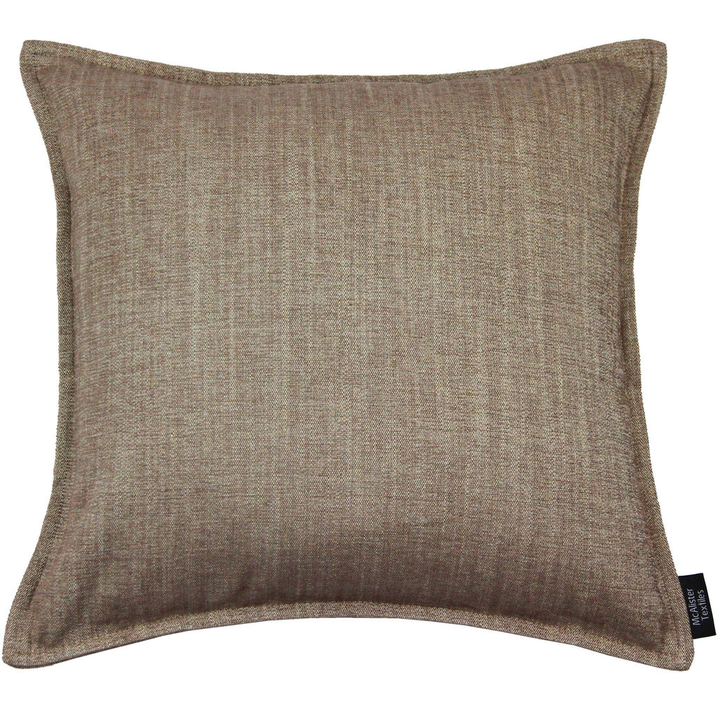 McAlister Textiles Rhumba Taupe Beige Cushion Cushions and Covers Cover Only 43cm x 43cm