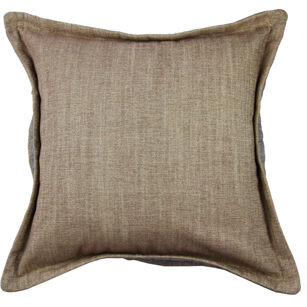 McAlister Textiles Rhumba Accent Taupe Beige + Grey Cushion Cushions and Covers Cover Only 43cm x 43cm