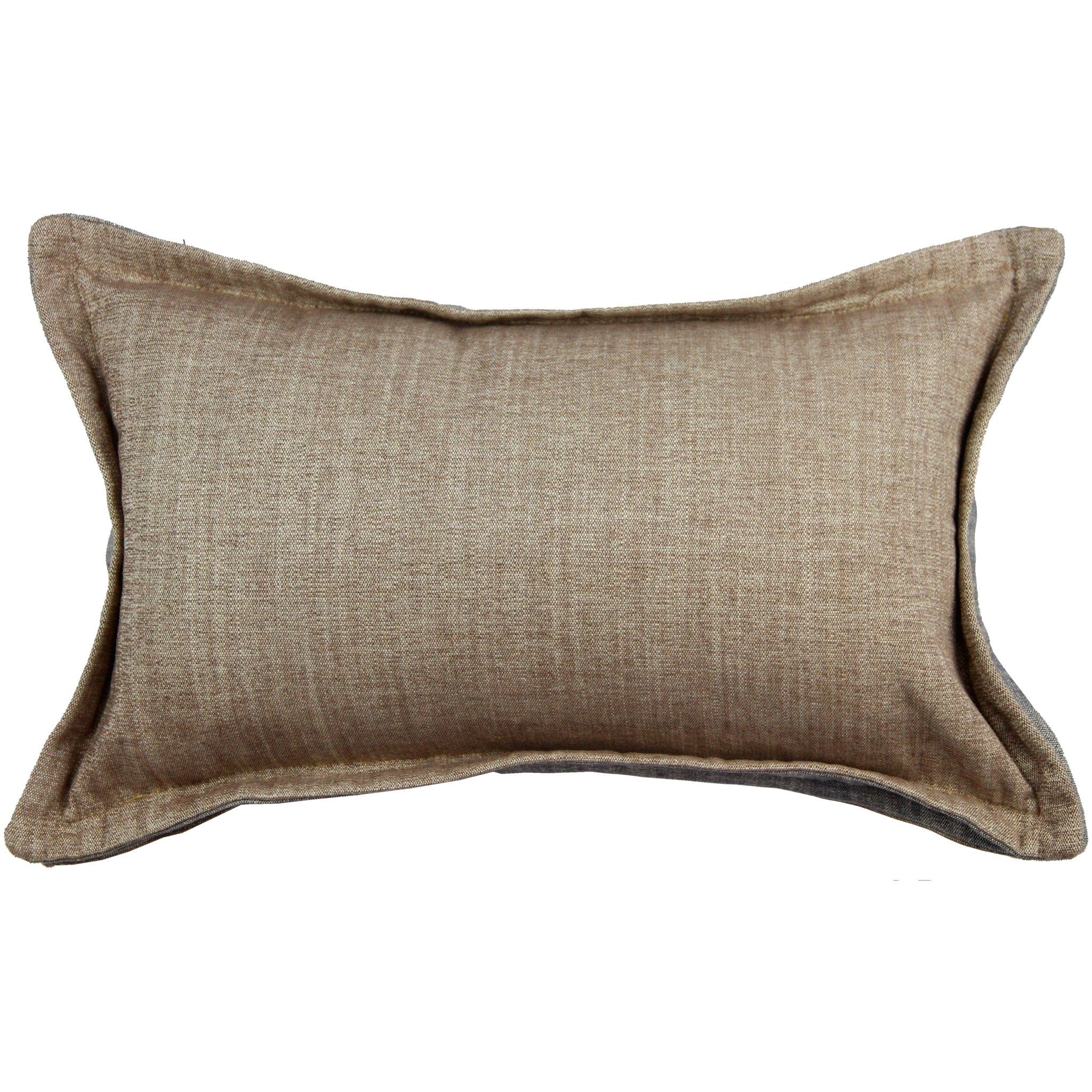 McAlister Textiles Rhumba Accent Taupe Beige + Grey Cushion Cushions and Covers Cover Only 50cm x 30cm