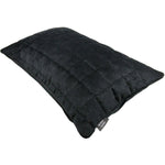 Load image into Gallery viewer, McAlister Textiles Square Quilted Black Velvet Cushion Cushions and Covers 
