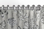 Load image into Gallery viewer, McAlister Textiles Eden Charcoal Grey Printed Curtains Tailored Curtains 
