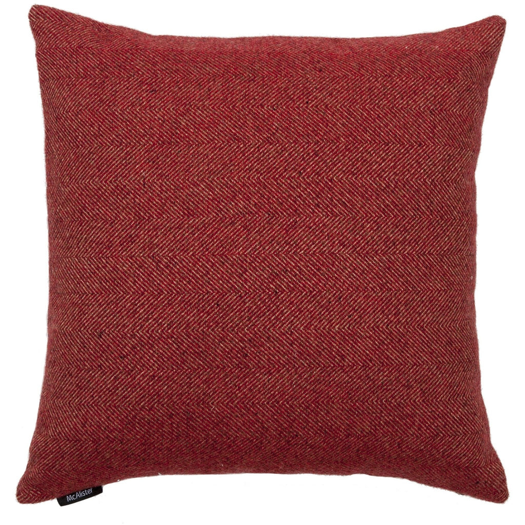 McAlister Textiles Wildflower Burnt Orange Linen Cushion Cushions and Covers 
