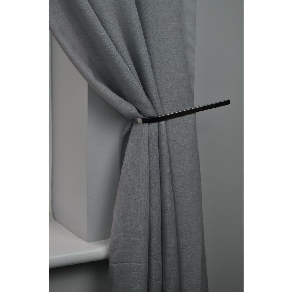 McAlister Textiles Momentum Silver Grey Contract Curtains Tailored Curtains 