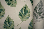 Load image into Gallery viewer, McAlister Textiles Leaf Forest Green FR Curtains Tailored Curtains
