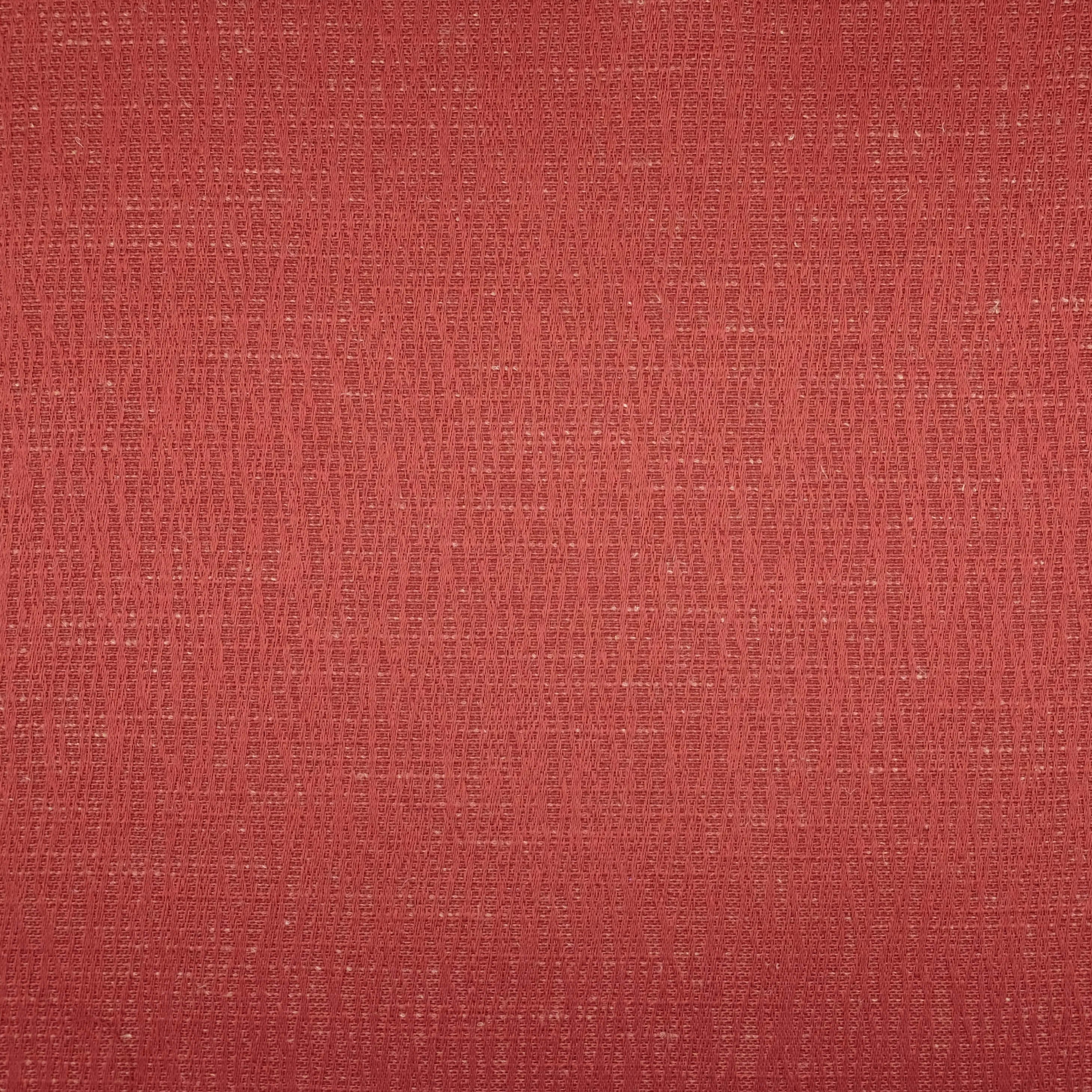 McAlister Textiles Linea Red Textured Fabric Fabrics 