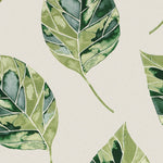 Load image into Gallery viewer, McAlister Textiles Leaf Forest Green Floral Cotton Print Roman Blinds Roman Blinds 
