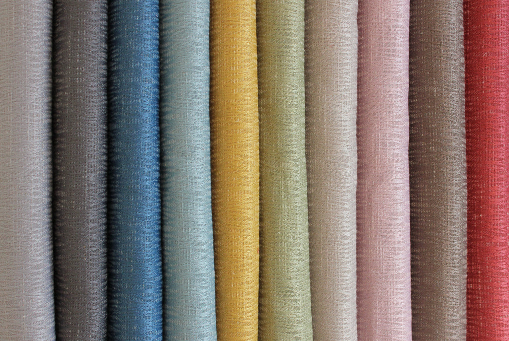 McAlister Textiles Linea Dove Grey Textured Fabric Fabrics 