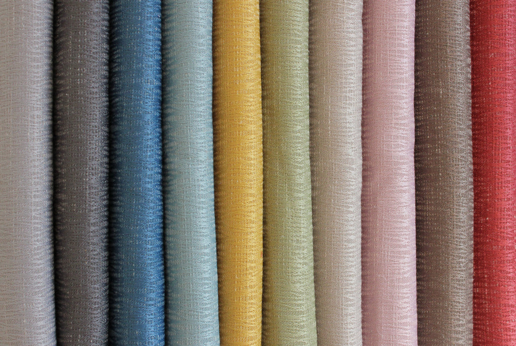 McAlister Textiles Linea Ochre Textured Fabric Fabrics 