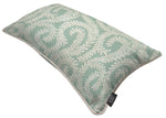 Load image into Gallery viewer, McAlister Textiles Little Leaf Duck Egg Blue Cushion Cushions and Covers 
