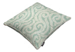 Load image into Gallery viewer, McAlister Textiles Little Leaf Duck Egg Blue Cushion Cushions and Covers 
