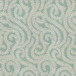 Load image into Gallery viewer, McAlister Textiles Little Leaf Duck Egg Blue Fabric Fabrics 1 Metre 
